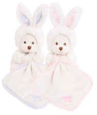 Ziggy Baby Boy & Baby Girl, suttefilt, från Bukowski Design säljs på Nalleriet.se